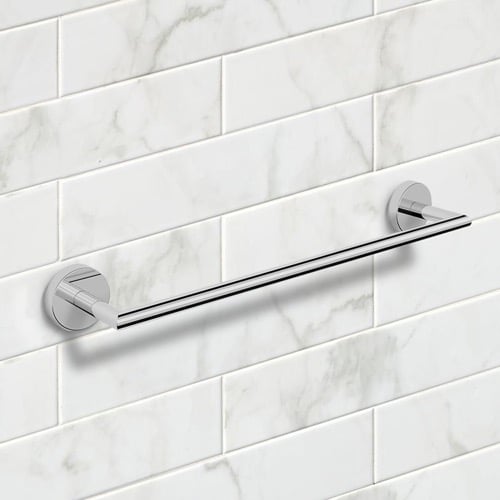 Towel Bar, 19 Inch, Modern, Chrome Nameeks NNBL0025